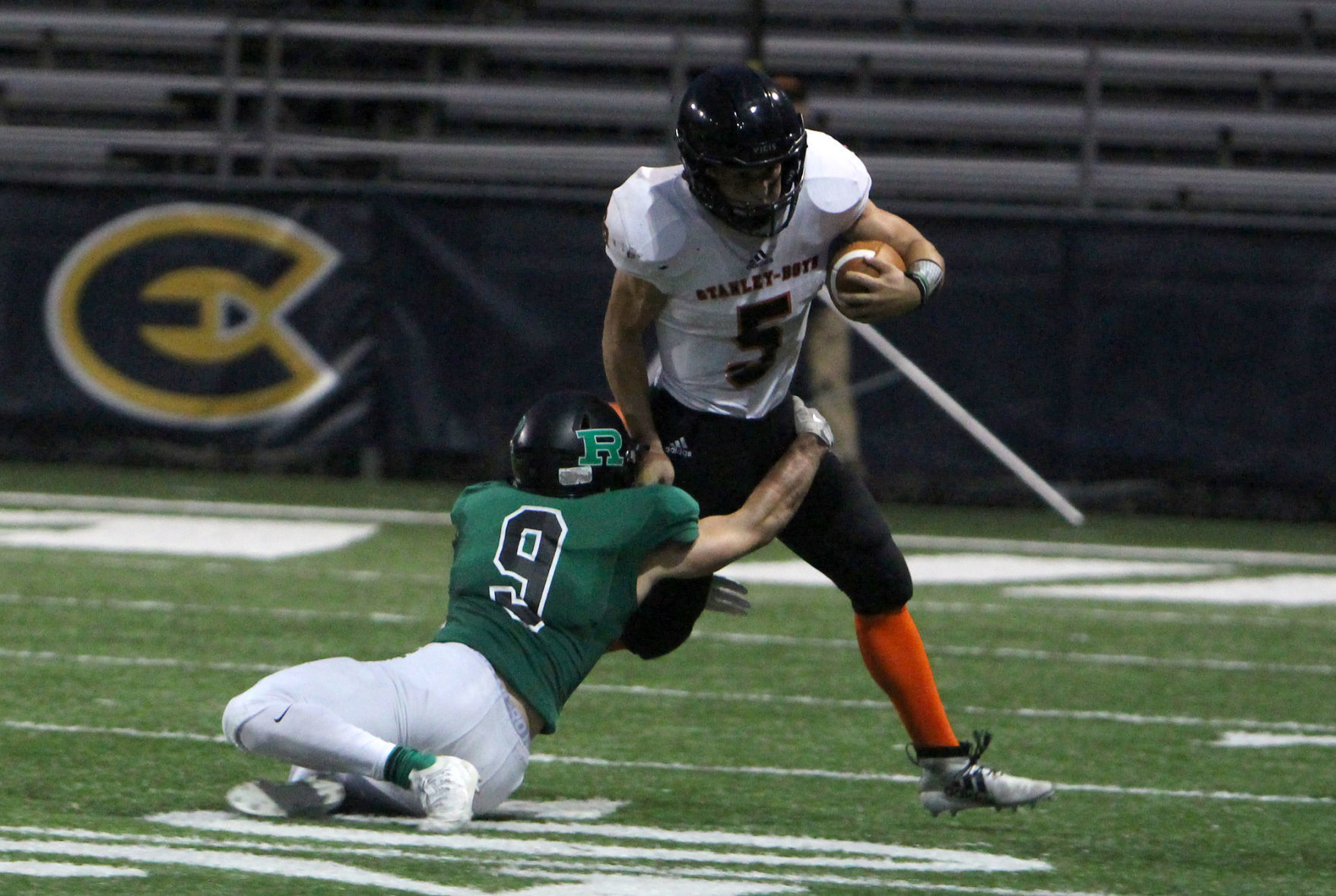 Stanley-Boyd football at Eau Claire Regis 9-5-19